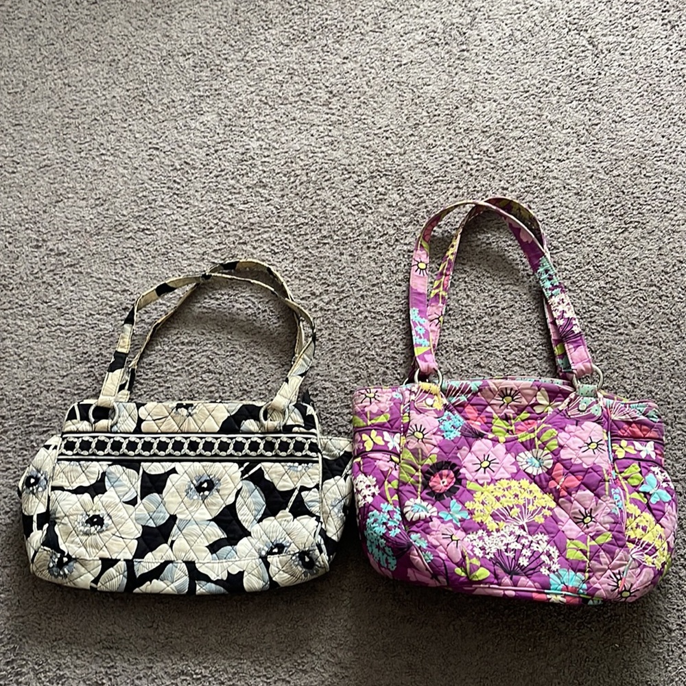 Bundle of Vera Bradley shoulder bags purses totes